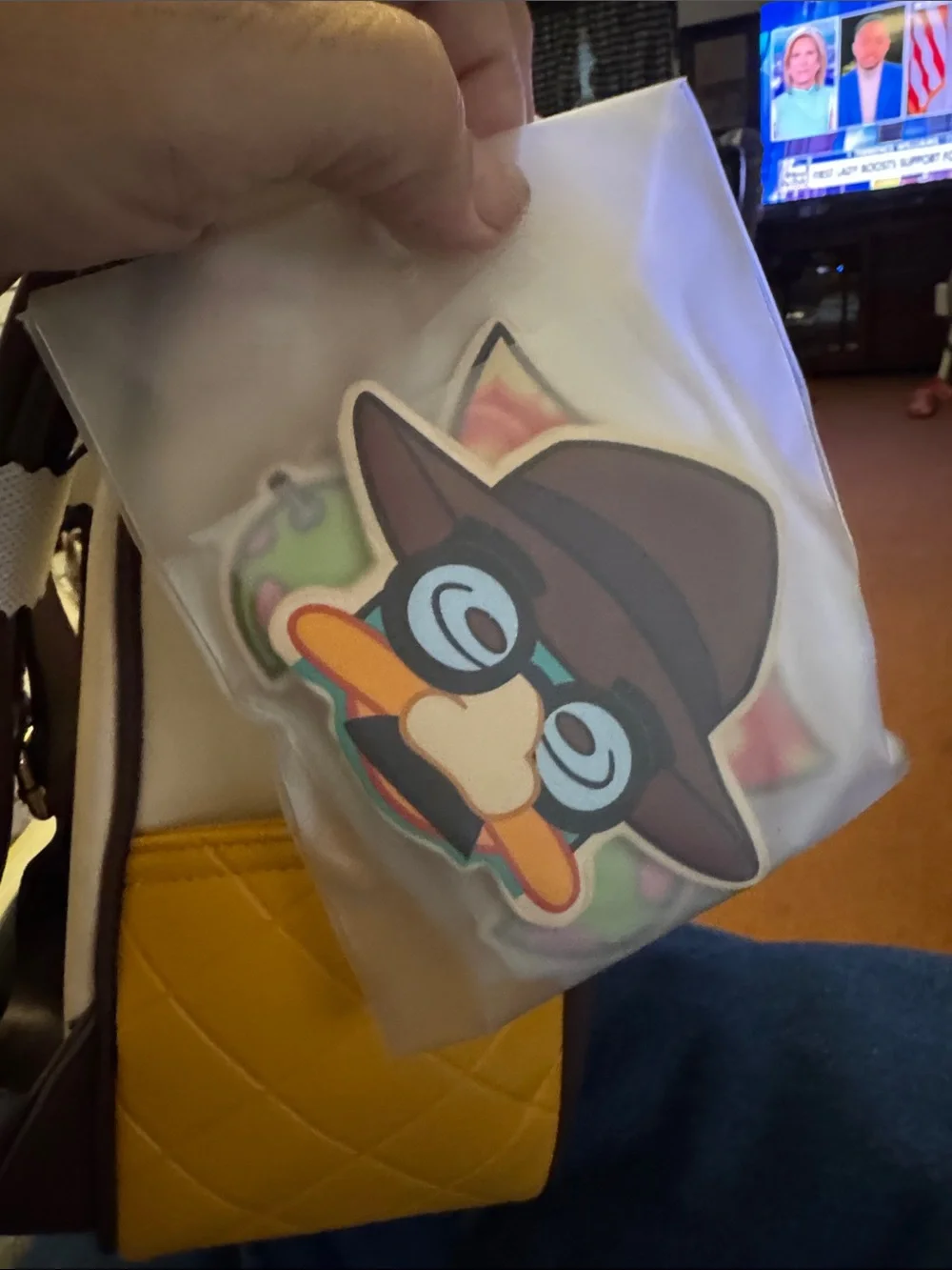 Disney Teal & Brown Perry the Platypus Mini Backpack